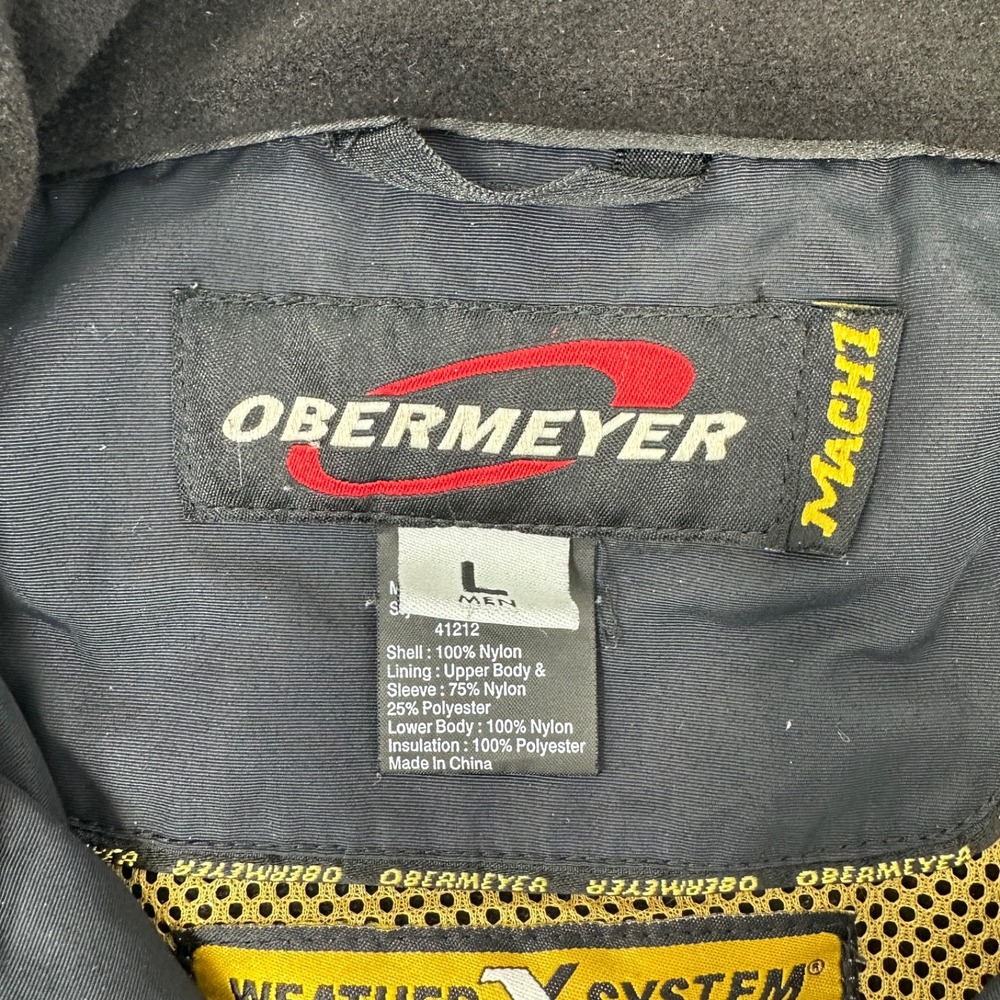 OBERMEYER Mach1 Mens Ski Jacket Parka‎ Snowboarding Winter Coat Size L - Picture 6 of 16